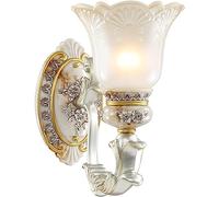 Appliques murales Chambre Couloir Salon Applique Murale Escalier Lumière Simple Européenne Résine Extérieure Lampe Murale De Jardin,Plafonnier