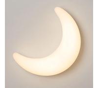 Appliques murales créatives d'europe du Nord, Lampe Murale LED à intensité Variable en Forme de Lune pour Chambre, Salon, Salle à Manger
