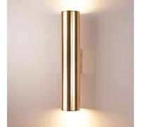 Appliques murales cylindriques Modernes en Aluminium 2x3W LED, Appliques supérieures et inférieures Simples pour Salon, Chambre à Coucher, décoration intérieure