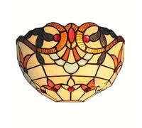 Appliques murales de couloir baroque européen Tiffany Chambre à coucher Chevets Balcon Demi-cercle Applique murale Villa Obtenez salle de bain Luminaires muraux