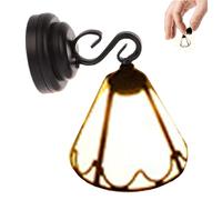 Appliques murales de Maison de poupée, éclairage Chaud à l'échelle 1:12, lumières Maison poupée, éclairage en métal 1, 2 x, 6 Pouces, Miniatures exquises et élégantes pour Les réglages