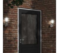 Vidaxl Applique Murale D'extérieur Argenté Acier Inoxydable Argenté