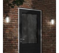 Appliques Murales d'Extérieur Lampe Patio Porche Jardin Acier Inoxydable vidaXL