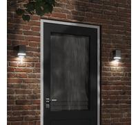 Appliques Murales d'Extérieur Lampe Patio Porche Jardin Acier Inoxydable vidaXL