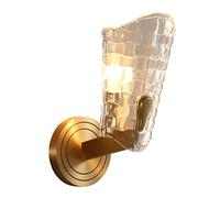 Appliques murales d'intérieur de Luxe en cuivre, Lampe Murale en Cristal, Lampes de Chevet de Chambre à Coucher postmodernes, luminaires muraux de Salon Nordiques E27 * 1/* 2 lumières décoratives