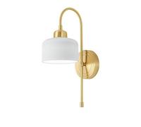 Appliques murales en céramique Blanche de Style Japonais avec Base en Laiton Moderne, luminaires muraux Finition D pour la Maison, Le Salon, Le Couloir, Le Balcon, Lampes murales décoratives d'in