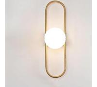 Appliques murales et Appliques LED Modernes Noires et Blanches, luminaire décoratif Circulaire d'intérieur pour Chambre à Coucher, Chevet, intérieur, éclairage Mural créatif Contemporain, Lampe é