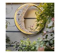 Appliques murales extérieures Creative Moon Porch Applique murale extérieure étanche LED Appliques murales en résine ronde luminaire extérieur pour villa hôtel escaliers porte d'entrée cour garage