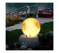 Appliques murales extérieures LED Lune Lampadaire 3D Extérieure Étanche Lune Lampe Décorative Rechargeable Dimmable Lumière de Jardin pour Jardin Pelouse Lumière Salle à Manger Atmosphère Lampe