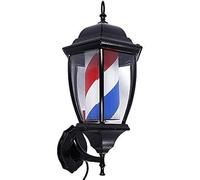 Appliques Murales Lanternes Solaires Extérieur LED LED Lumière Rétro Salon Barber Boutique Boutique Boutique Illuminant Rotatif Rouge Blanc Rayures Bleues Étanche 49cm/20 Pouces (Color : Animal Cheval
