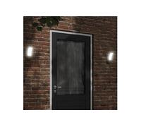 Appliques murales LED d'extérieur 2 pcs noir, éclairage mural LED d'extérieur, lampe murale de jardin, applique 4006261