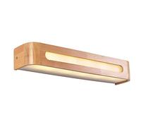 Appliques murales Modernes à LED, Applique Murale en Bois 6W Blanc Chaud câblé pour Couloir de Chambre à Coucher de Salle de Bain-Blanc Chaud 40cm (15.7 Pouces)