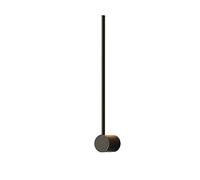 Appliques murales Noires, éclairage linéaire Moderne Noir pour vanité, luminaires muraux LED 10 W, éclairage intérieur, éclairage de vanité pour Miroir, Chambre, Couloir, escalier, intensité vari