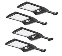 Appliques Murales,Padaire Solaire À 36 Led Avec Télécommande Et Support Rotatif, Éclairage D'Extérieur Étanche À Énergie Solaire,Murale de Jardin Avec Détecteur de Mouvement Pir,Murale Rotative/4/A