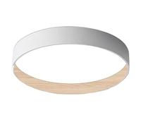 Appliques Murales, Plafonnier Rond Ultra Mince, Plafonnier pour Montage en plâtre pour Chambre à Coucher Cuisine, Éclairage de Plafond, Design Grain/Blanc/50 cm