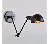 Appliques murales pour Chambre à Coucher Bras Long dans loft Applique Murale Industrielle Noir Mat Applique Murale luminaire Chevet Chambre décor intérieur éclairage Mural