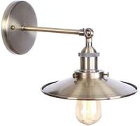 Appliques murales réglables en métal simples, abat-jour haut vers le bas, applique murale E27, lampe de lecture Compatible with à et étude,lustres