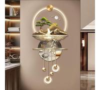 Appliques murales - Sculptures murales LED pour chambre à coucher et salon - Lampe murale décorative avec lampe murale 3D - Décoration moderne à suspendre