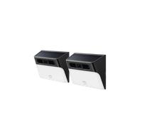 Appliques murales solaires avec caméra intégrée S120 (Pack de 2 caméras) Noir