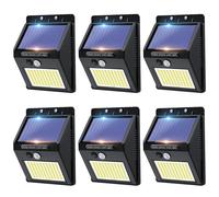Appliques Murales Solaires VIVREAL Chargées par l’Énergie Solaire - Lot de 6 - 100 LED YHM02B