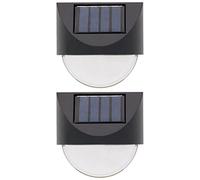 Appliques solaires carrées blanc chaud (boite de 2)
