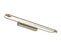 Applmurale Pour Miroir de Salle Den, Éclairage Led Frontal, Style Rétro Américain, Étanche, Effet Brouillard, Idéale Pour Coiffeuse, Appartement, Chambre D'Amis, Trois Couleurs D'Éclairage, 53 Cm