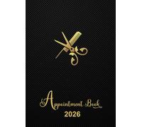 Appointment book 2026: Page a day planner for Hairdresser, barbers, and salon a4, from 07am to 10pm with 30 minute interval