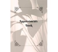 Appointment Book: Daily Undated Scheduling Organizer for Stylists, Nail Techs & Beauty Pros: Salon Planner with Service Type And Cost