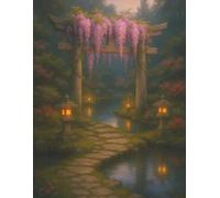 Appointment Notebook - Japanese Garden Cover Edition: A 100-Day Undated Schedule Planner with Time Slots from 8AM to 6PM and Notes Section