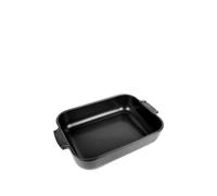 PSP Peugeot – Plat à four céramique Appolia rectangulaire noir mat 36 cm