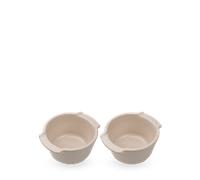 Peugeot - Set de 2 ramequins Appolia 11 cm Ecru