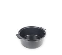 PEUGEOT - Moule à Soufflé En Céramique - 24 cm (anses comprises) - Diamètre : 22 cm x 8,5 cm - Contenance : 2,4 L - Garanti 10 Ans - Fabrication Française - Coloris Ardoise