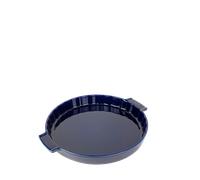 Peugeot - Moule à Tarte en céramique 30 cm - Garanti 10 - Fabrication Française - Coloris Bleu
