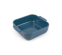 PEUGEOT Plat à four en céramique carré 21 cm 1,1 L Bleu clair – Fabrication française
