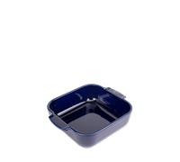 PEUGEOT Plat four céramique carré Appolia 21 cm bleu profond 1,1 L - Garantie 10 ans