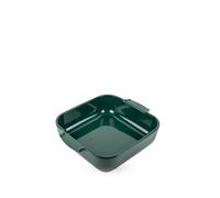 PSP Peugeot - Plat four Appolia carré en céramique 28 cm vert forêt