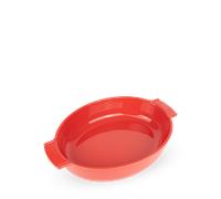 Plat à four ovale Appolia 40 cm rouge Peugeot