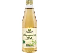 Apportez douceur et nature à vos boissons avec le sirop bio de fleur de sureau ALANATURA 33cl- Lot De 4