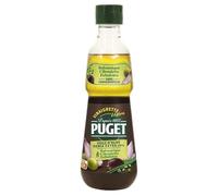 Apportez fraîcheur et saveurs à vos salades avec la vinaigrette balsamique ciboulette échalote PUGET 330ml- Lot De 4