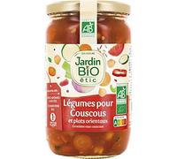 Apportez saveur et authenticité à vos plats avec les légumes bio pour couscous JARDIN BIO ETIC 660 g- Lot De 3