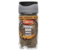 Apportez saveur et caractère à vos plats avec le poivre noir moulu DUC. 38G, épice essentielle- Lot De 4