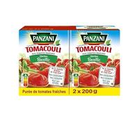 Apportez saveur et fraîcheur à vos plats avec la Sauce Tomacouli Basilic 400g de PANZ.- Lot De 4