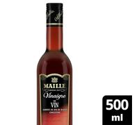 Apportez une touche authentique à vos recettes avec le vinaigre de vin rouge Cuvée MAILLE 50Cl- Lot De 4
