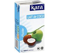Apportez une touche exotique à vos plats avec le lait de coco 500 ml KARA, savoureux et crémeux- Lot De 3