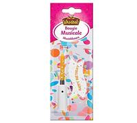 Apportez une touche gourmande et festive à vos desserts avec la bougie musicale VAHINÉ, originale et ludique- Lot De 3