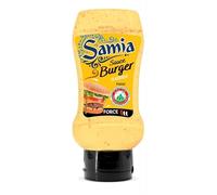 Apportez une touche orientale à vos burgers avec la sauce halal Samia 350ml, savoureuse et pratique- Lot De 3