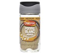 Apportez une touche subtile à vos plats avec le poivre blanc moulu classique N°8 DUC. 36g- Lot De 4