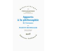 Apports à la philosophie: De l’avenance