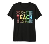 Appréciation colorée des Enseignants pour la rentrée Scolaire T-Shirt Haut de Gamme