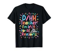 Appréciation de l'éducation spécialisée The Little D/HH Teacher T-Shirt